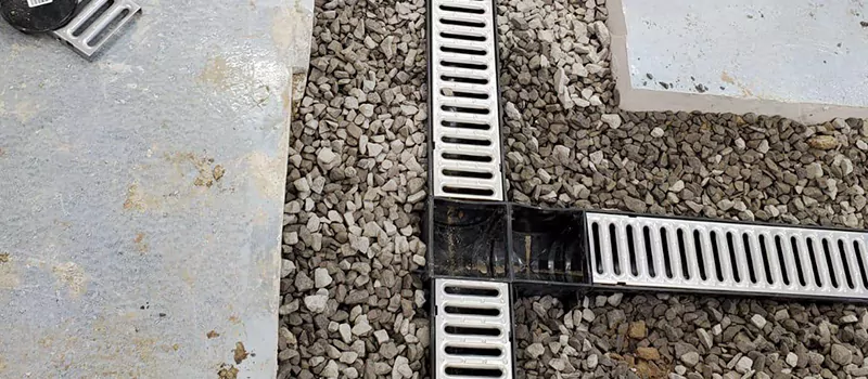 Storm Water Trench Drain Repair in Hamilton, ON